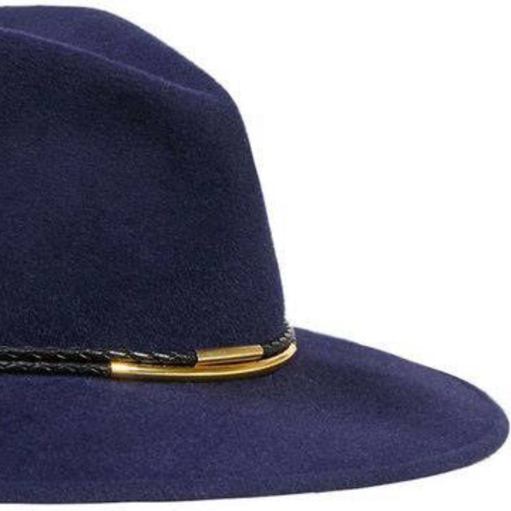 Eugenia Kim Navy Fedora
